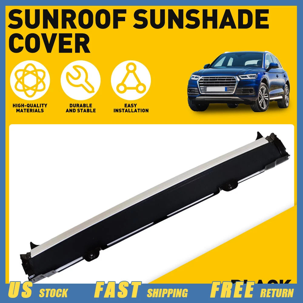 Sunroof Sunshade Cover for Audi Q5 (2009–2017) Black