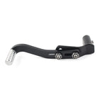 CNC Gear Shift Lever Footrest Pedal for Universal Vehicles (Black Aluminum)