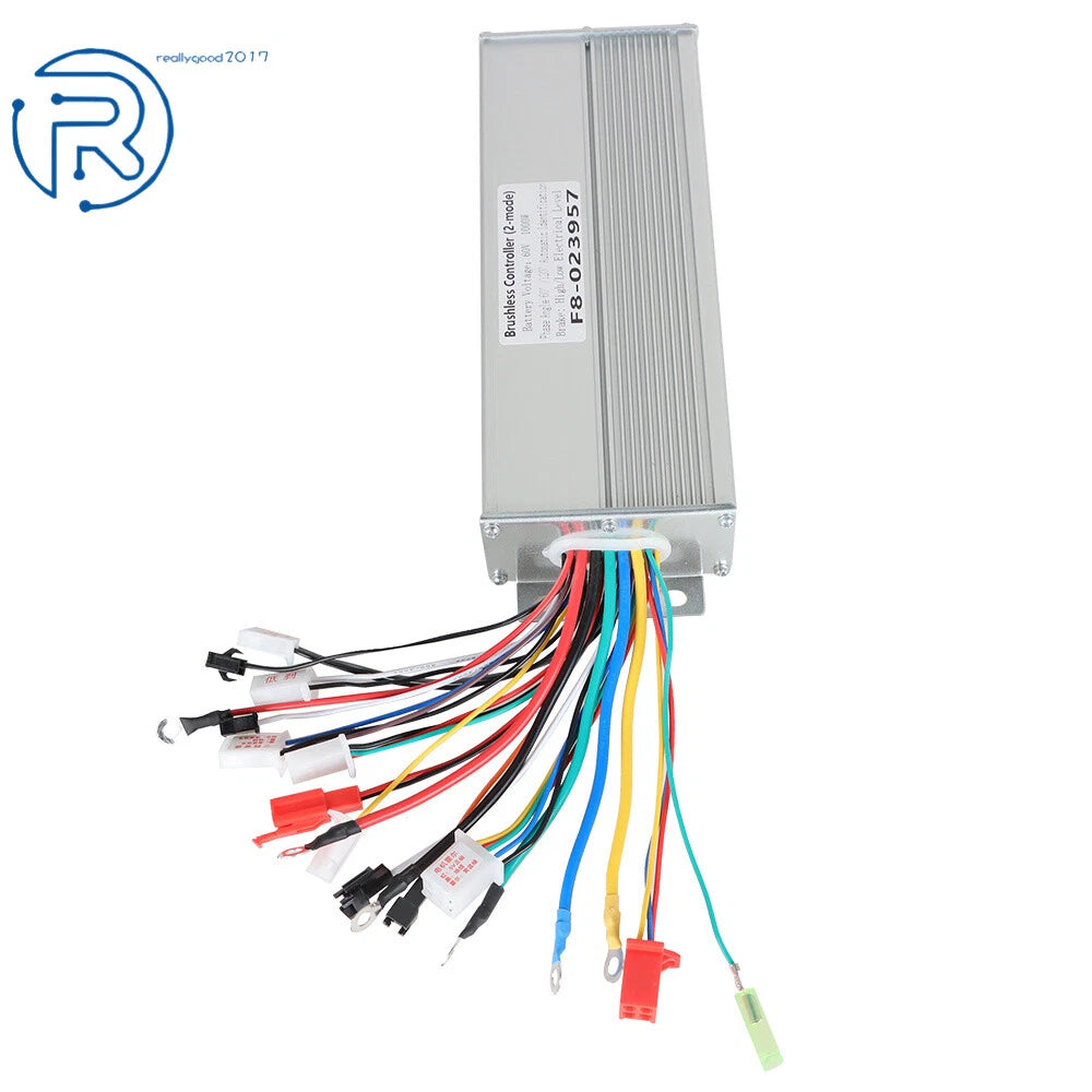 Brushless DC Motor Speed Controller for Electric Bicycle Scooter (60V 1000W)