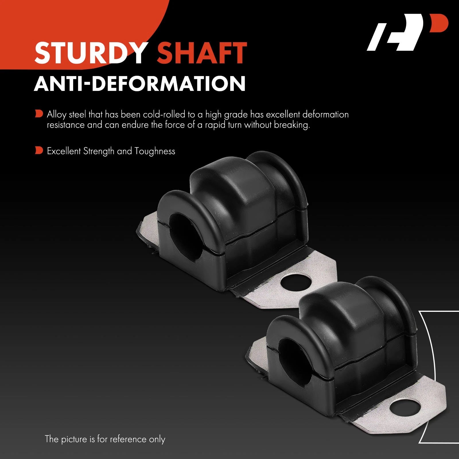 2X Front Stabilizer Bar Bushings for Ford Fiesta (2011-2019)