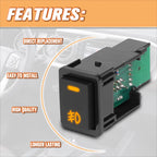 Fog Light Switch with Wiring Harness for Altima/Sentra/Rogue (2013–2021)