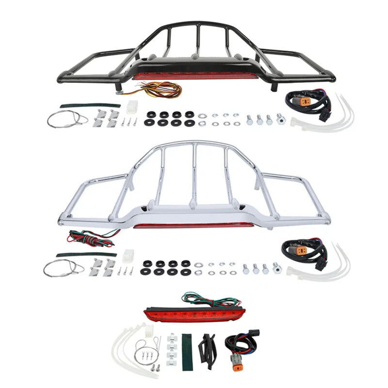 Air Wing Trunk Luggage Rack LED Light for Harley Touring (1993–2013)
