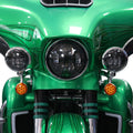 Set of 2 Auxiliary LED Fog Light Brackets for Harley Touring (2014–Up)