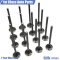 16PCS Intake Exhaust Valve Kit for Mitsubishi Lancer Mirage (1992–2007)