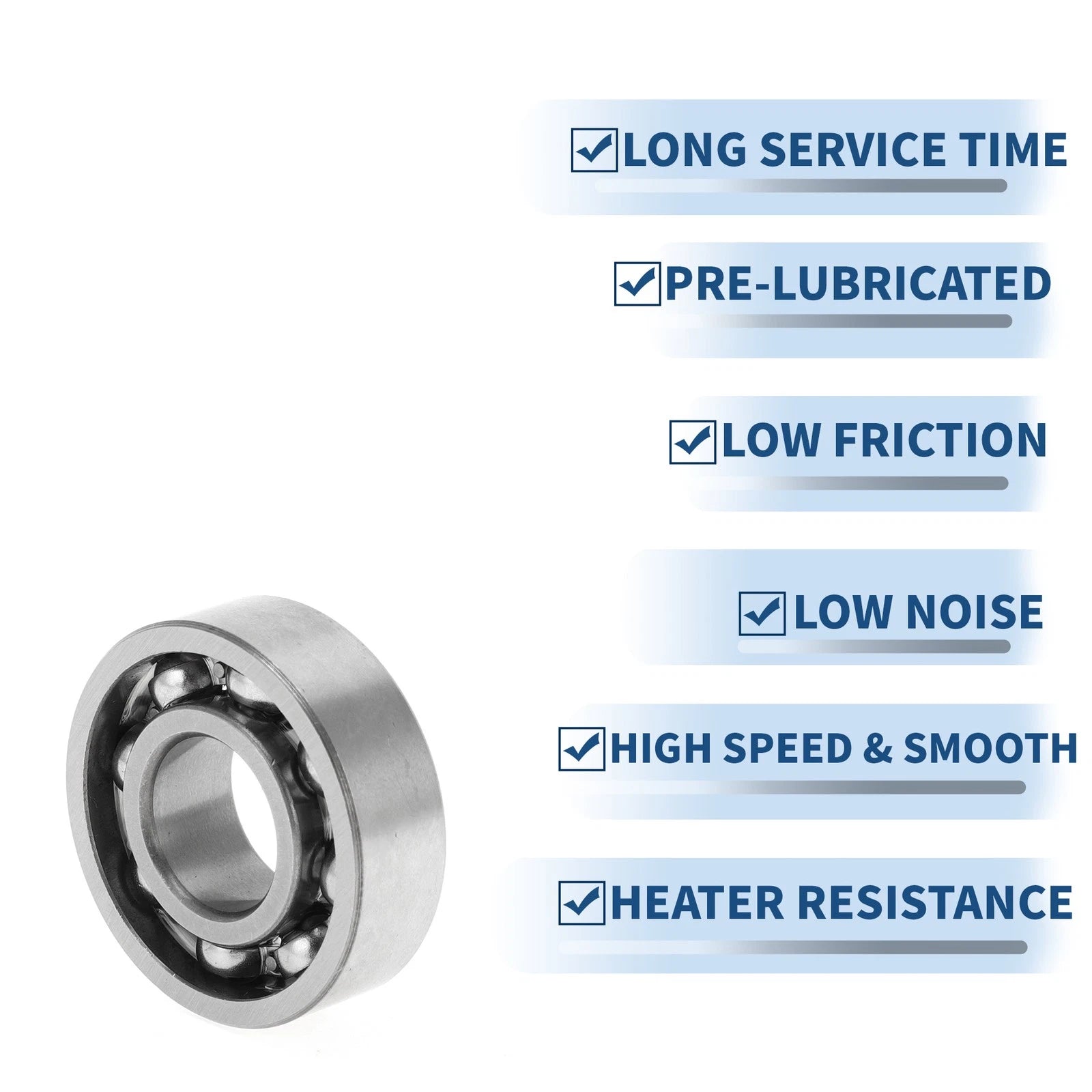 6202 Deep Groove Ball Bearing for Scooter Skateboard Wheel (P0 15x35x11mm)