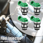 Set of 4 Fuel Injector Nozzles JS4D-2 16600-1S700 for Nissan Frontier (2005–2023)