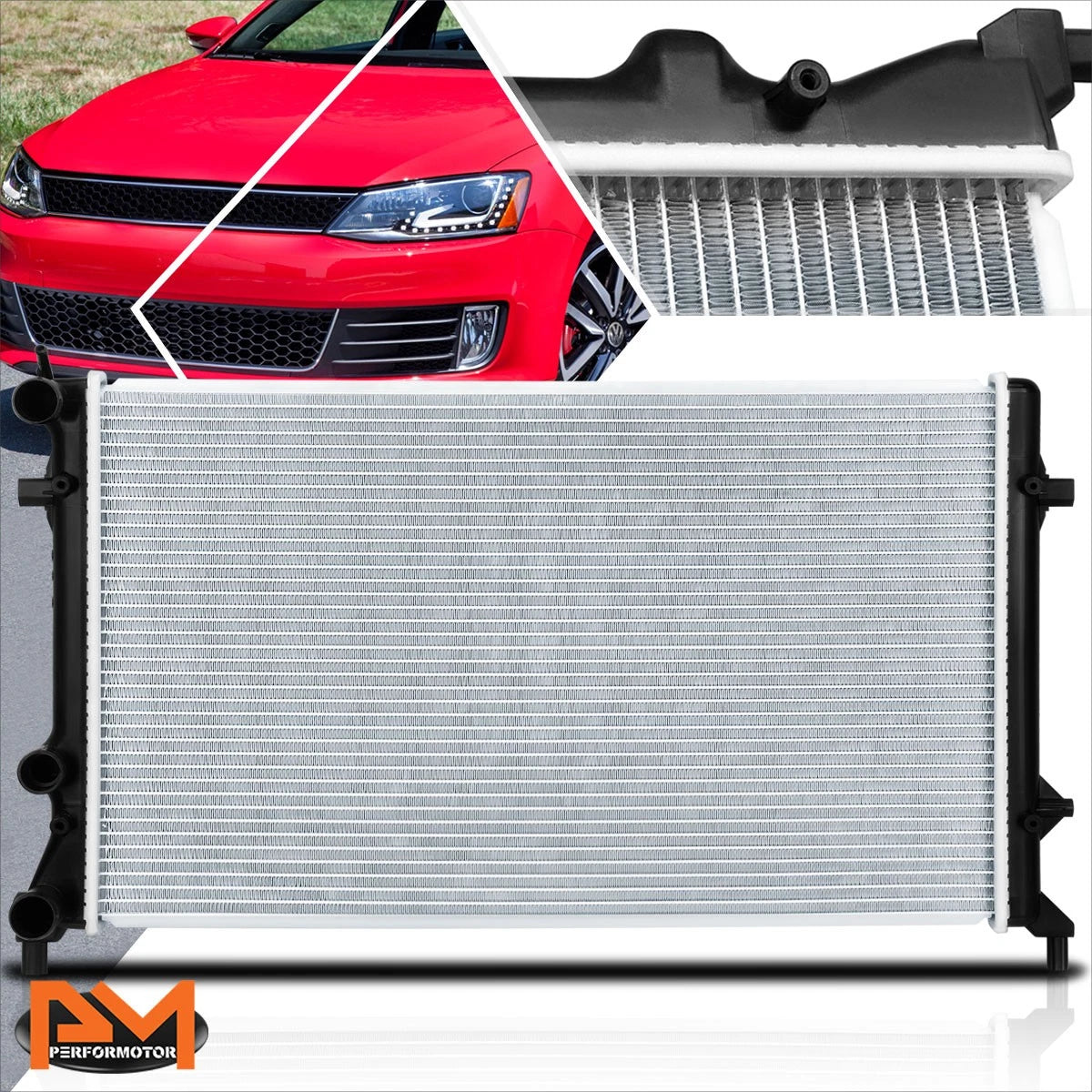 Aluminum OE Style Radiator for VW Jetta/Passat/Beetle 2011–2015 DPI-13215