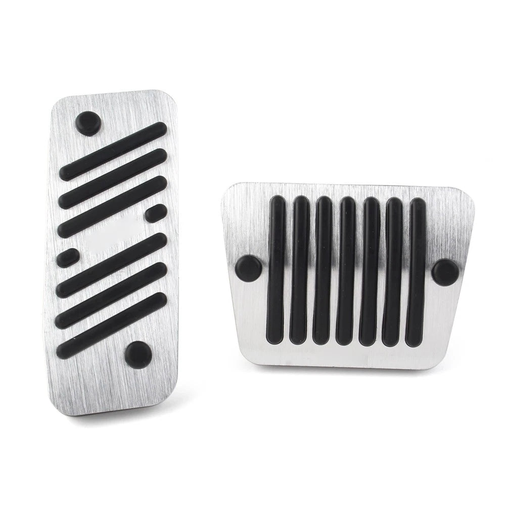 Gas Fuel Pad Brake Pedal Cover Kit for Jeep Cherokee (KL) (2014–2023) Aluminum