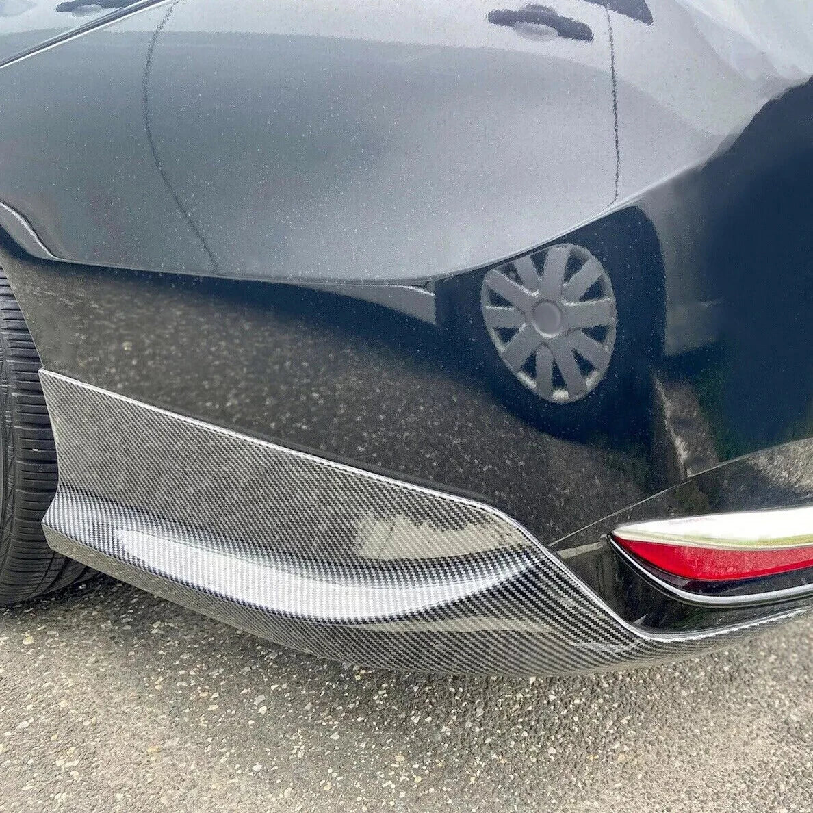Carbon Rear Bumper Lip Splitter Spoiler for Accord Sedan (2016–2017)