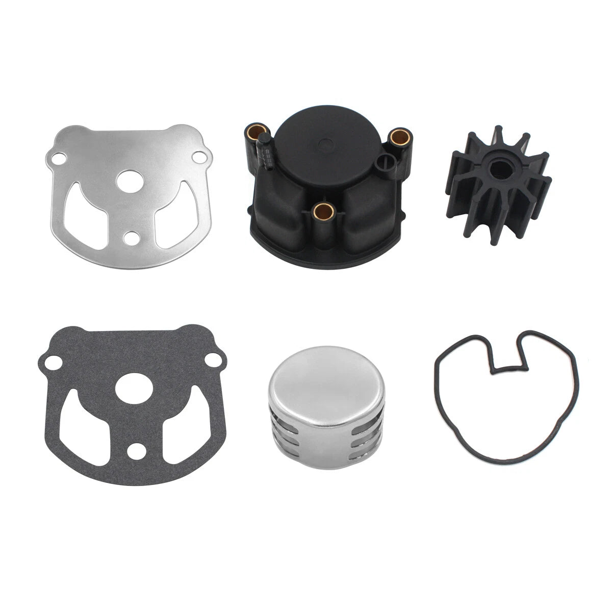 Water Pump Impeller Kit for Johnson Evinrude 4.6-7.5L Outboard (1980–2023) 0984461