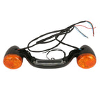 Rear Bullet Turn Signal Light Bar for Harley Street Road Glide FLHX FLTR (2010–2023)
