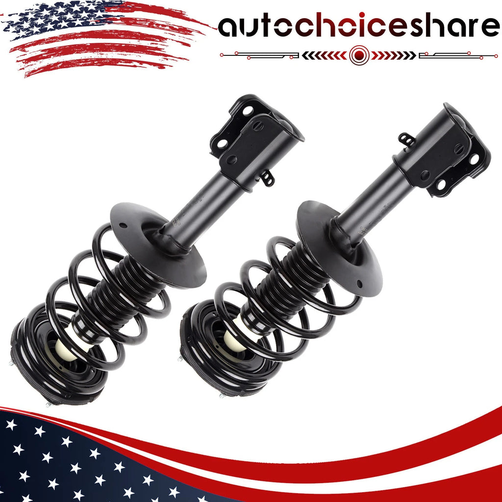 Set of 2 Front Complete Struts with Coil Springs for Dodge Neon (2000–2005)