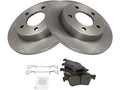 Rear Brake Pad and Rotor Kit for Mazda 3 (2004–2005) ZV429DG