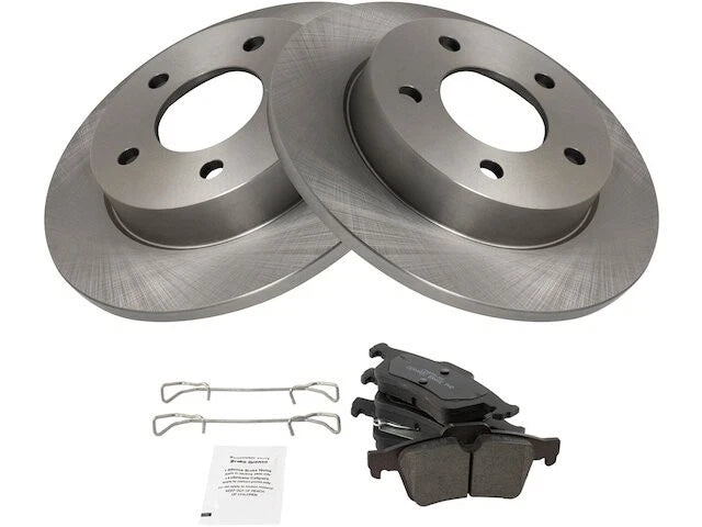 Rear Brake Pad and Rotor Kit for Mazda 3 (2004–2005) ZV429DG