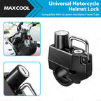 Motorcycle Helmet Lock for Harley (22mm 25mm Handlebar Frame Tube)