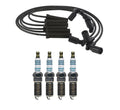 Denso 8mm Iridium Power Spark Plug Wire Set for Ford Mazda Mercury L4
