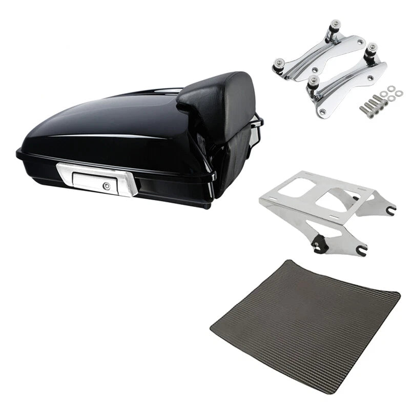 Razor Trunk Backrest Mount Rack for Harley Touring Road King (2014–2026)