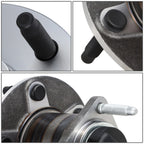 Rear Left/Right Wheel Bearing & Hub for Chevy Malibu HHR Saturn Aura Ion (2004–2012)