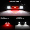 3rd Brake Light for Dodge Ram (2002–2009) 5072594AC, Black Housing Clear Lens