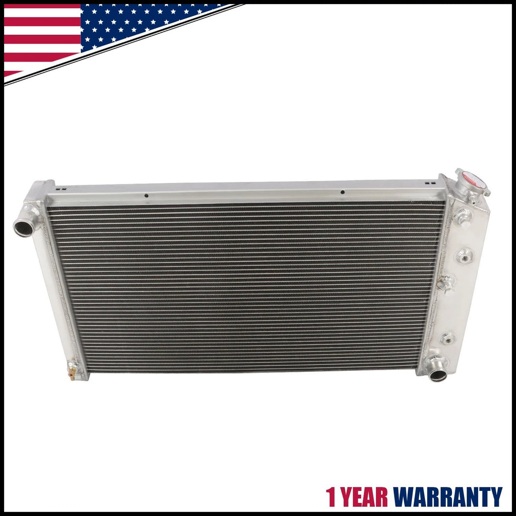 4 Row Radiator for Chevy Chevelle/Monte Carlo/El Camino (1968–1977)