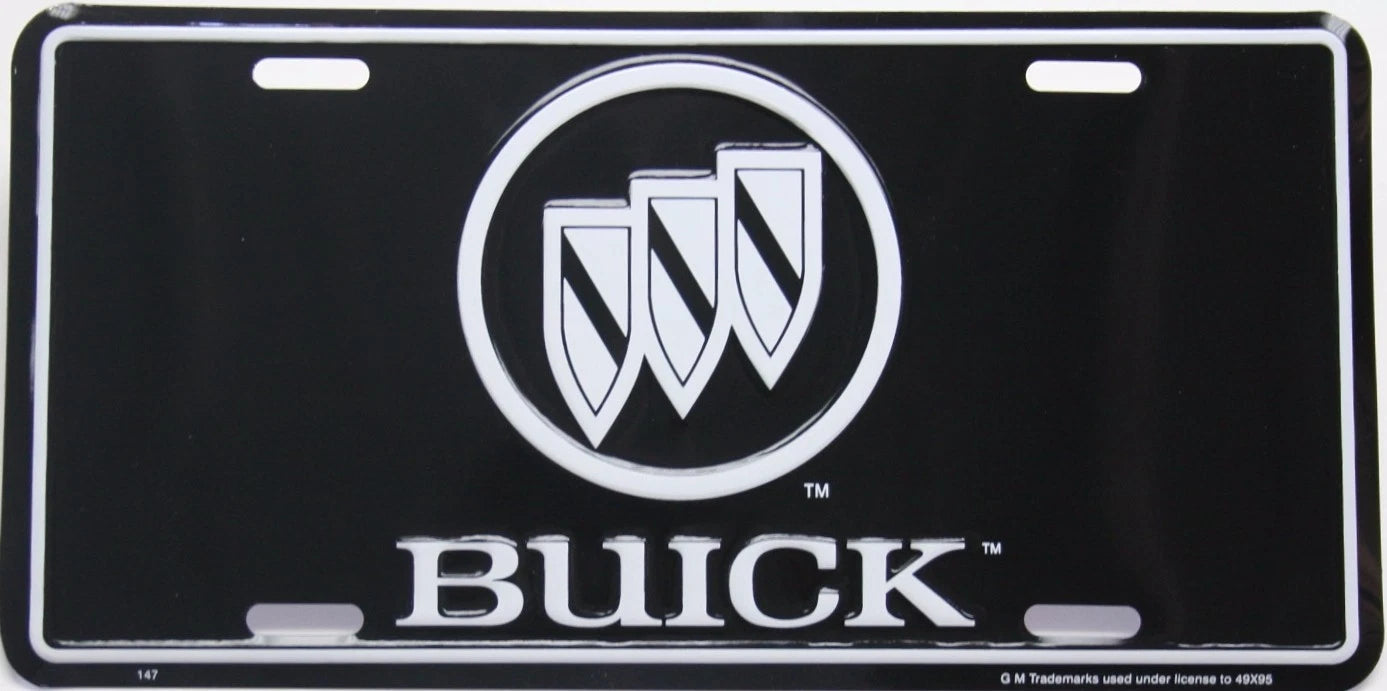 License Plate Emblem for Chevrolet Buick GMC (2000–2023)