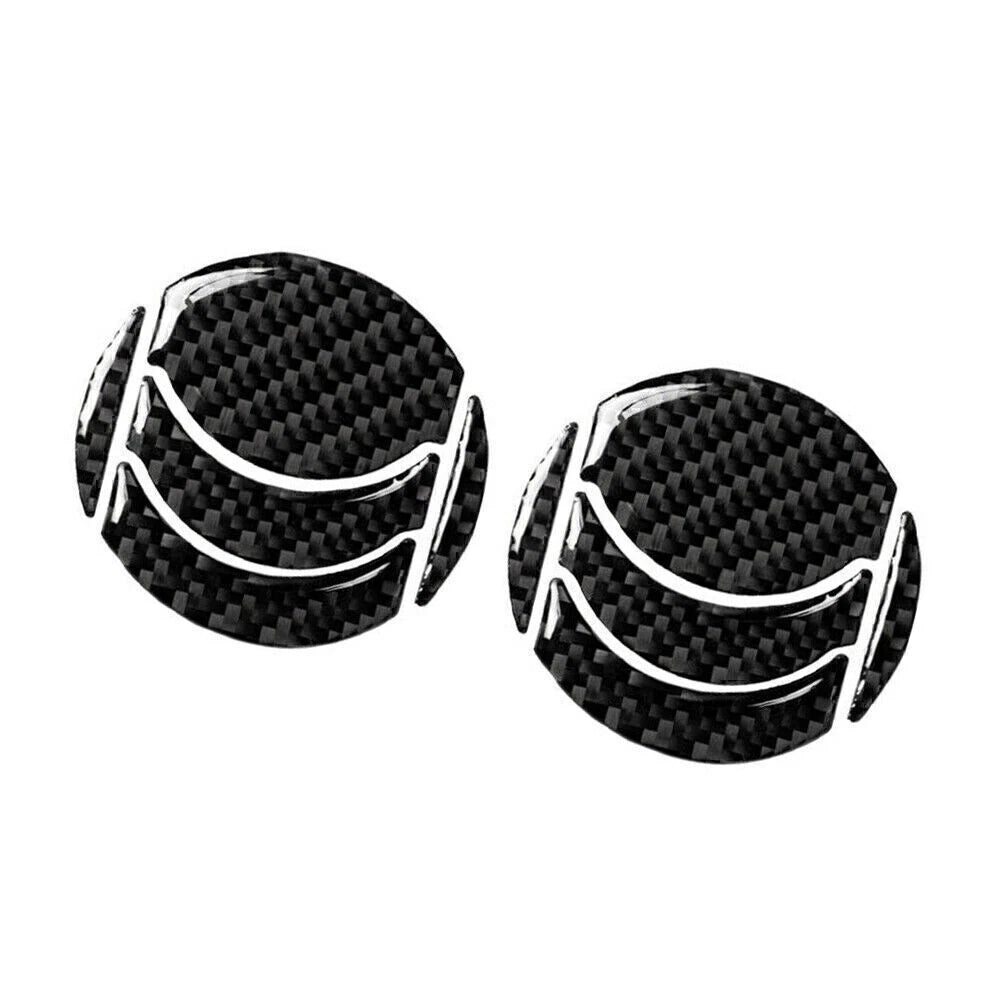 10Pcs Carbon Fiber Dashboard Air Outlet Vent Trim for Nissan 350Z (2006–2009)