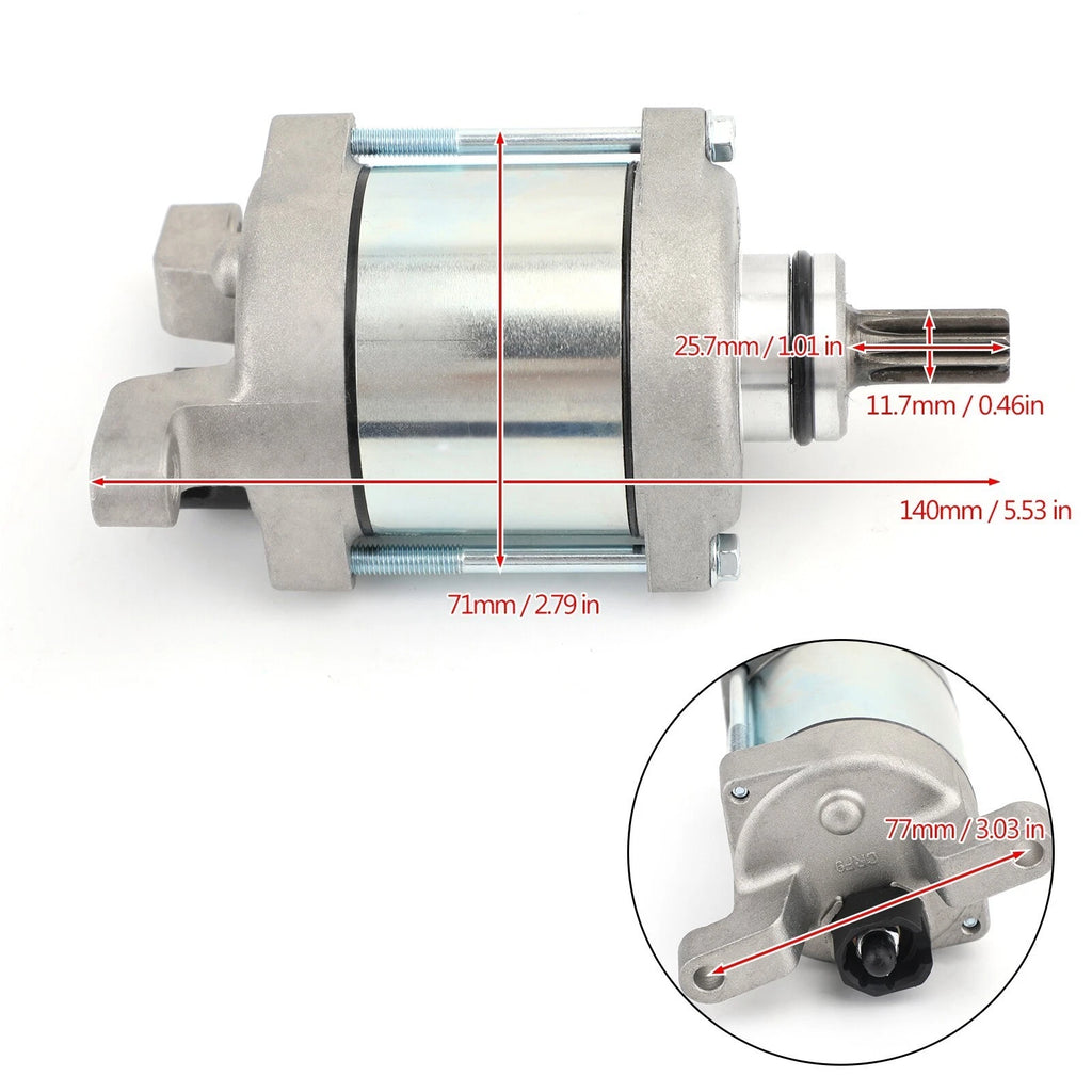 Starter Motor for Honda Dylan SH125 SH150 (2009–2012) S-Wing FES 125 150