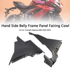 Hand Side Belly Frame Panel Fairing Cowl for Daytona 660 (2024–2025)