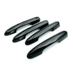 Set of 4 Black Car Door Side Handle Covers for Toyota RAV4 (2019–2020)