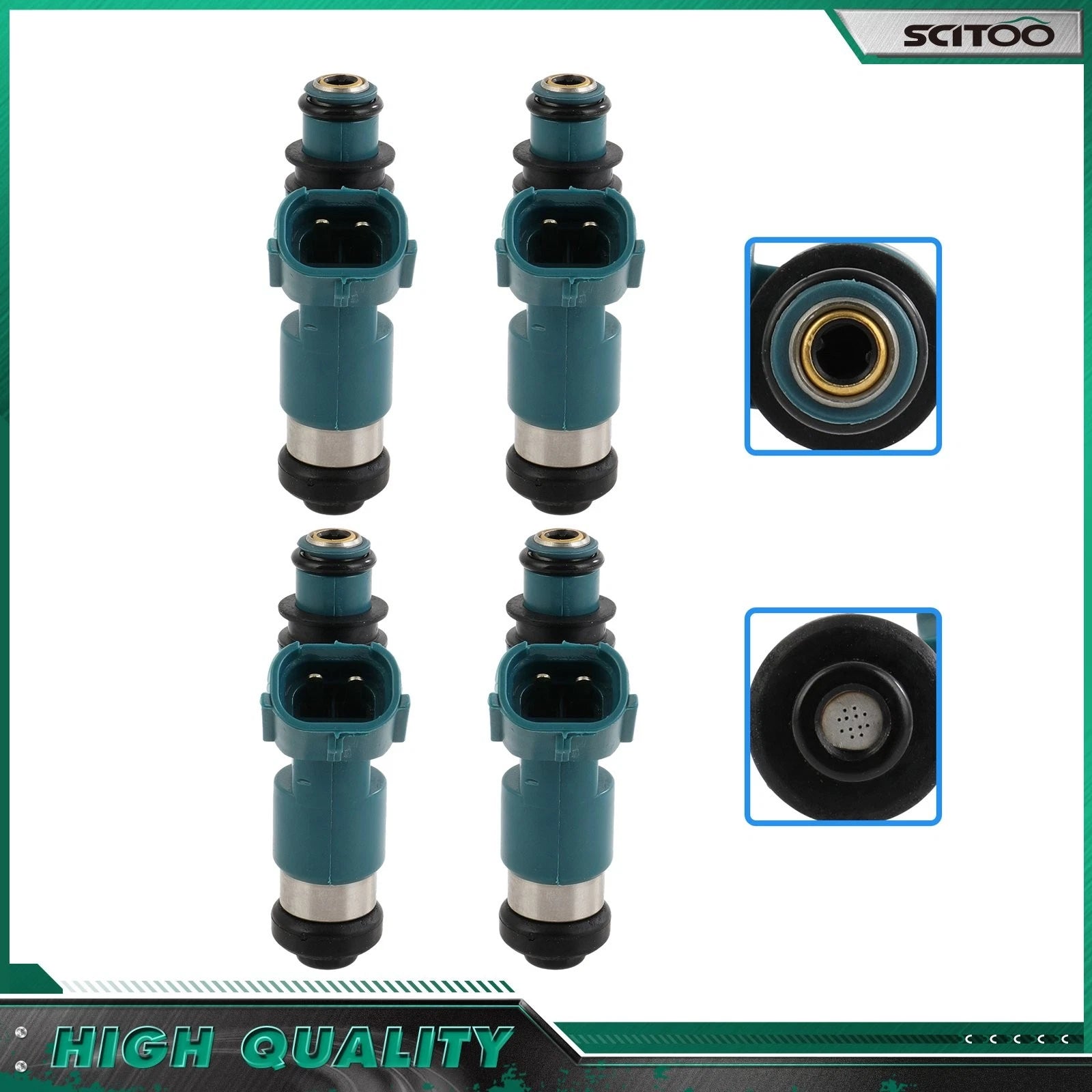 Set of 4 Fuel Injectors for Subaru Impreza (2012–2014) & Crosstrek (2016–2017)
