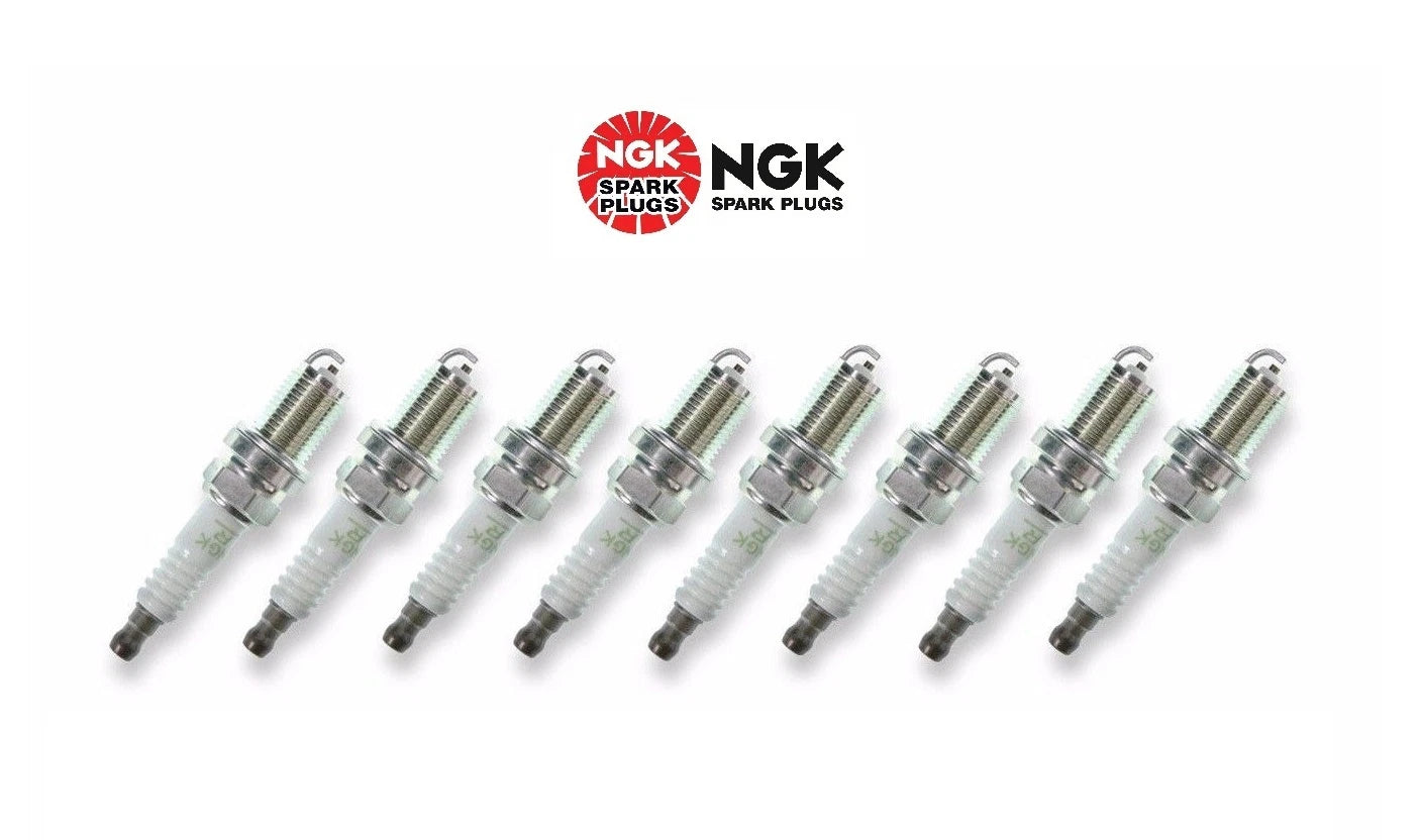 8 x NGK V Power Resistor Spark Plugs for Isuzu Jaguar Kia Land Rover Infiniti