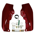 Mid Frame Deflectors for Harley Touring Road Glide (2009–2023) Billiard Red