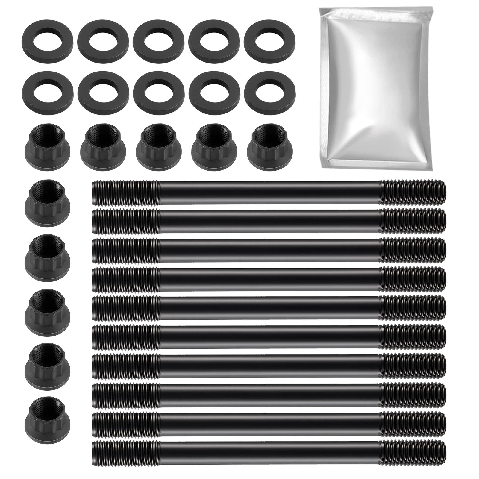 12 Point Head Stud Kit for Mazda Miata 1.6L B6 1.8L BP (1990–2005)