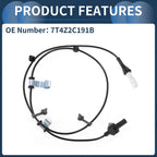 ABS Wheel Speed Sensor No. 7T4Z2C191B for Ford Edge (2007–2014) AWD Rear Left