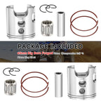 Banshee 65mm Forged Pro Lite Piston Ring Kit for Yamaha YFZ350 (1986–2006)