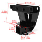 Class 3 Towing Trailer Hitch 2" Receiver for Jeep Grand Cherokee (2005–2010)