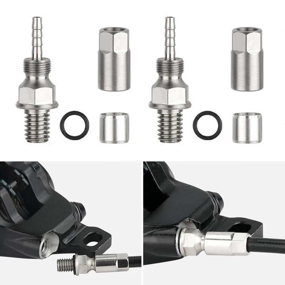 2X 5mm Hydraulic Brake Hose Adapters for Magura MT2