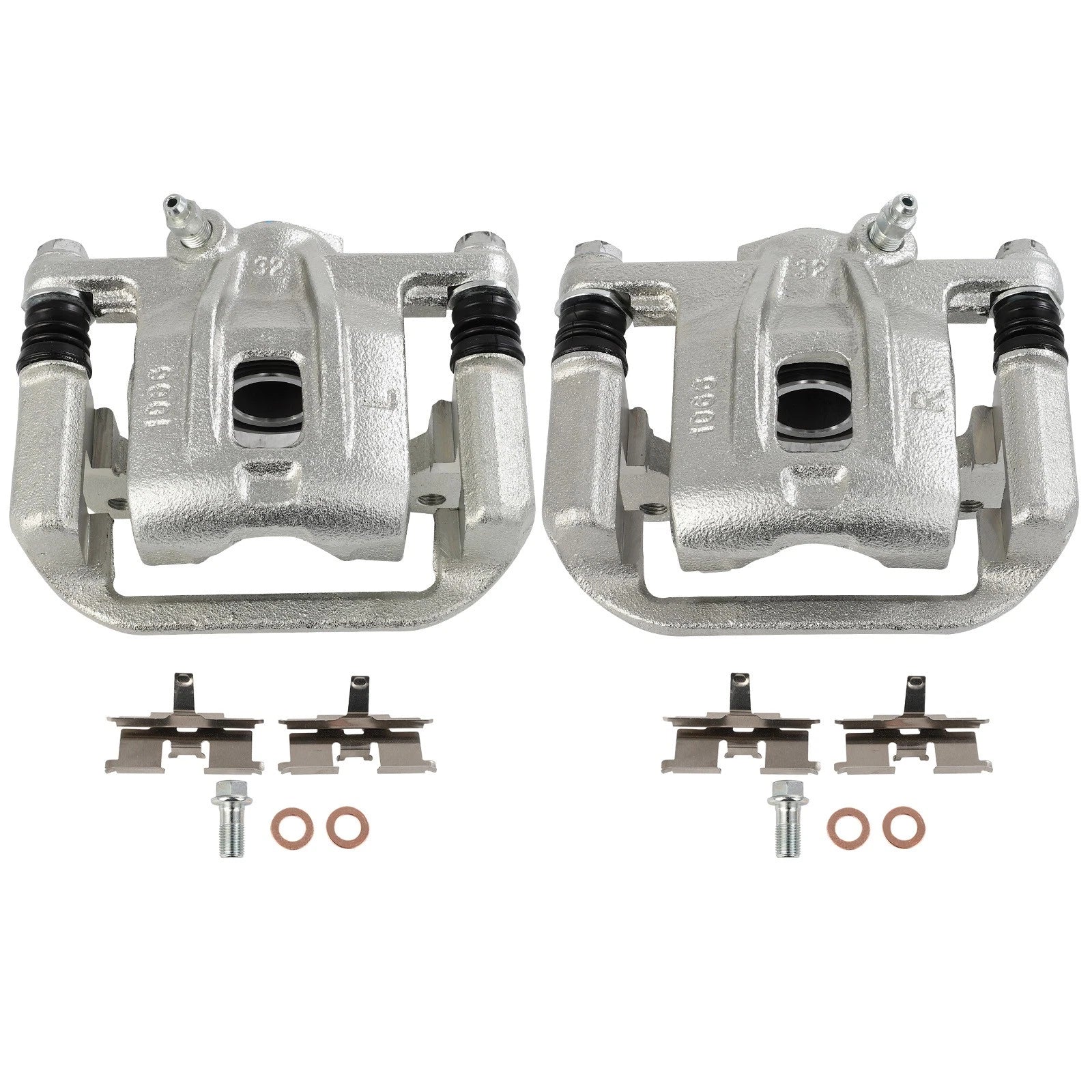 Set of 2 Rear Brake Calipers for Chevrolet Spark EV (2014–2016)