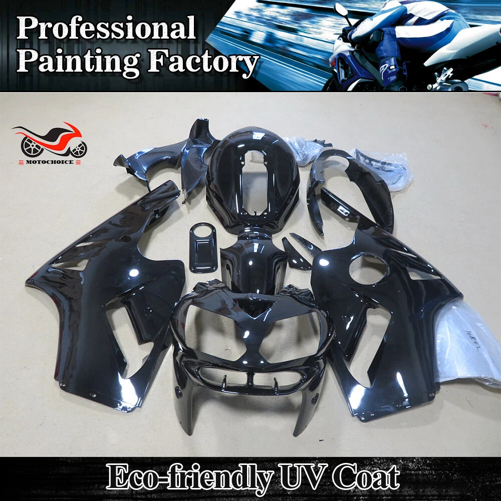 Fairing Kit for Kawasaki Ninja ZX12R (2002–2005) - Glossy Black Injection Bodywork