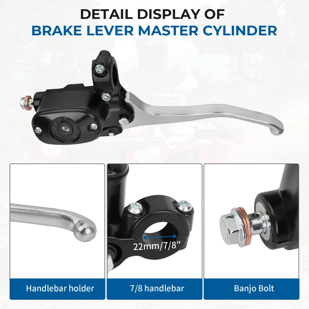 Front Brake Master Cylinder for Polaris Scrambler 850 XP 850/1000 (2014–2021)