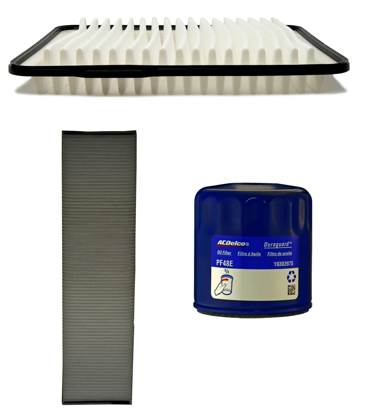 Engine Oil Air Cabin Filter Kit for Chevy Suzuki 3.6L FWD (2010–2020)