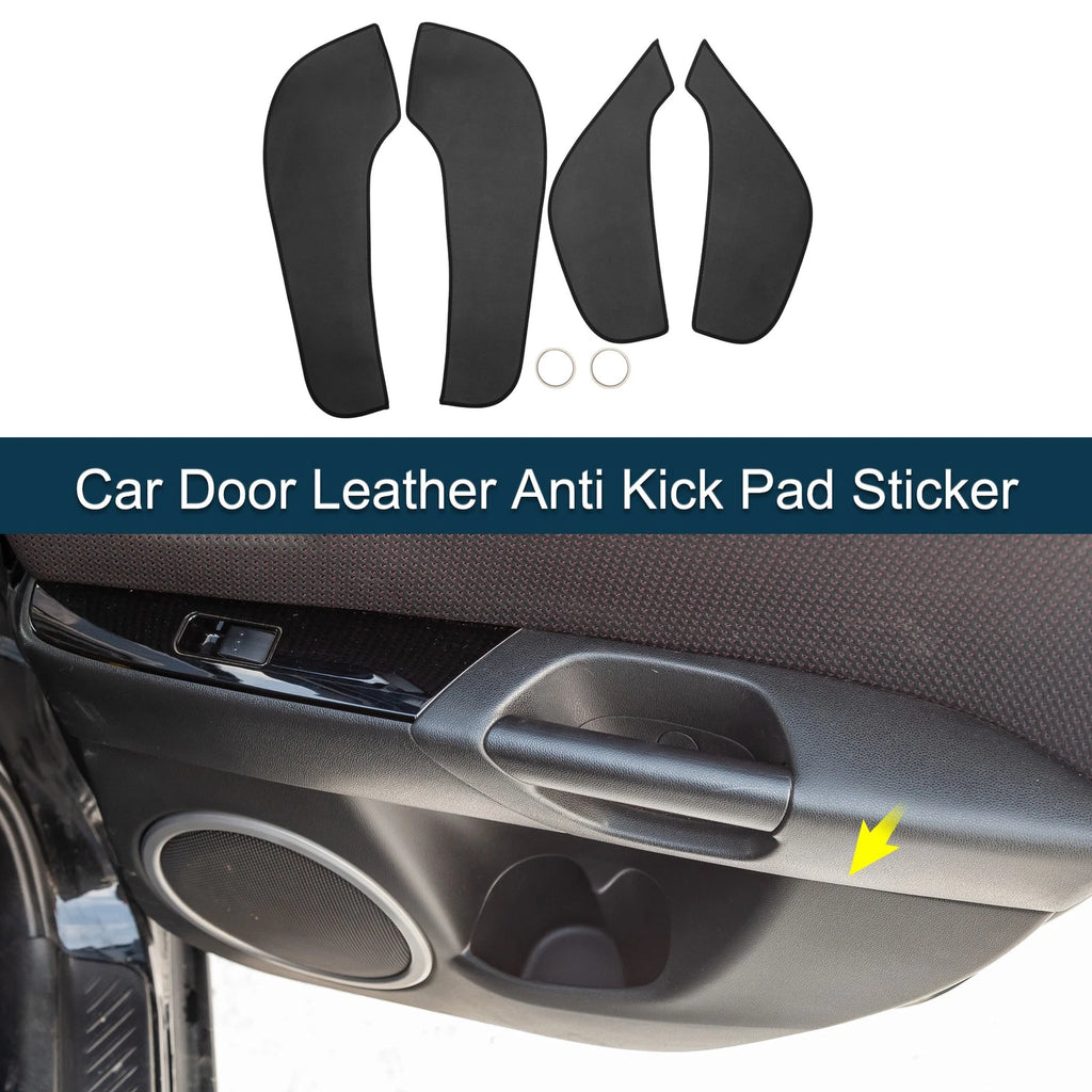 Set of 1 Car Door Leather Anti Kick Pad Sticker for BMW X6 (2015–2018)