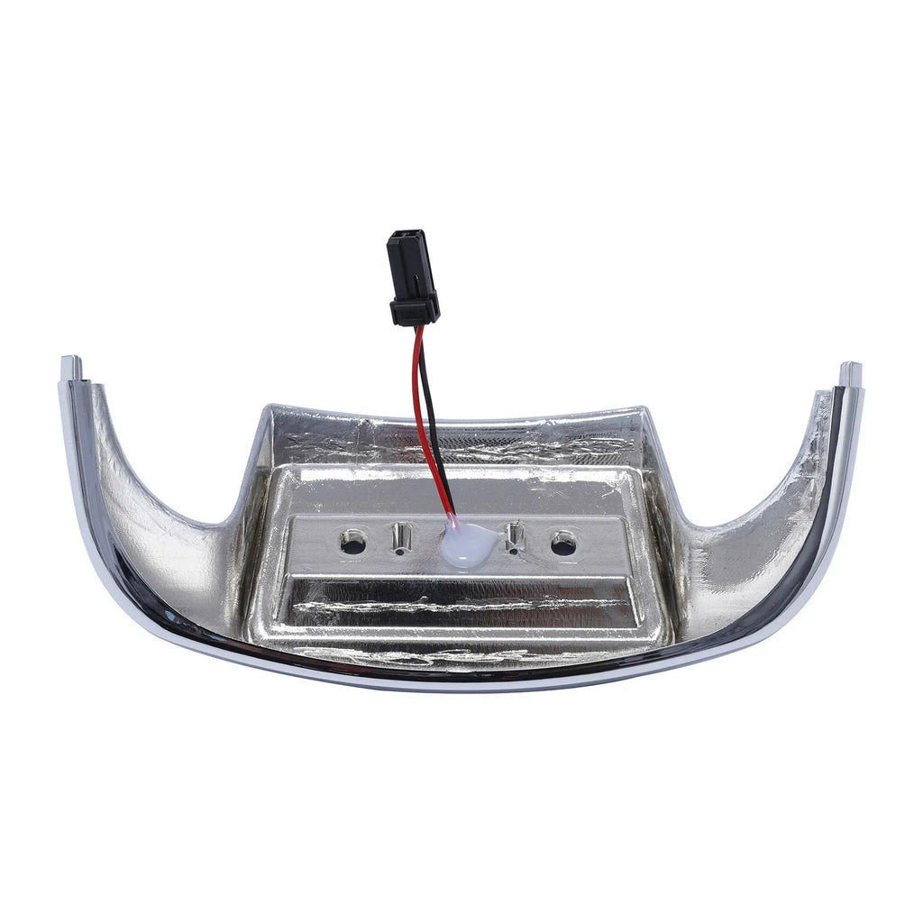 Front Fender Tip Light ABS Chrome Smoke for Harley FLHT Electra Glide FLHR