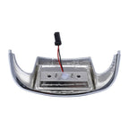 Front Fender Tip Light ABS Chrome Smoke for Harley FLHT Electra Glide FLHR