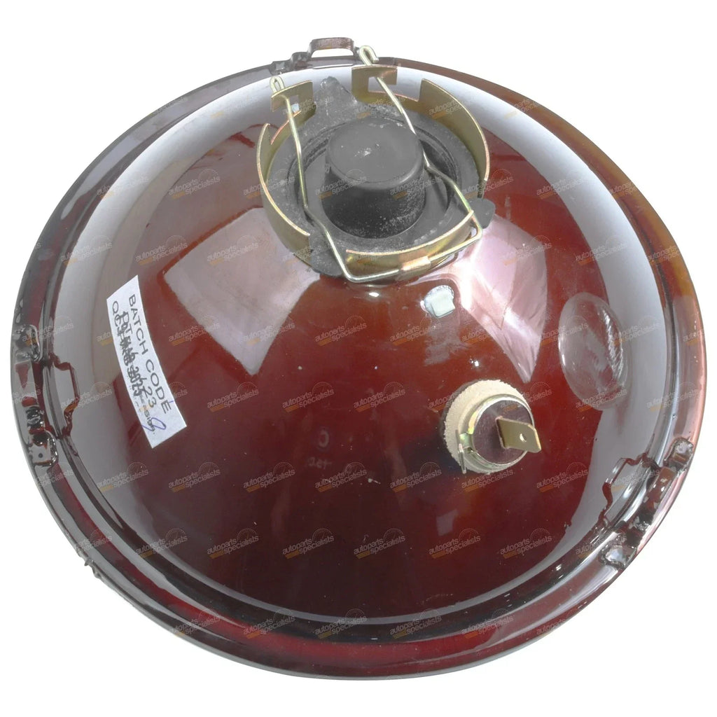 7" Sealed Beam 178mm Round Glass Lens Headlight Pair H4 Type for Make Model