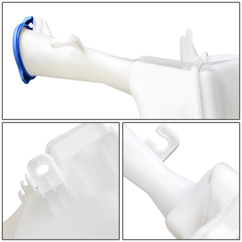 Washer Fluid Reservoir Tank Bottle w/ Cap & Pump for Kia Forte (2014–2016)
