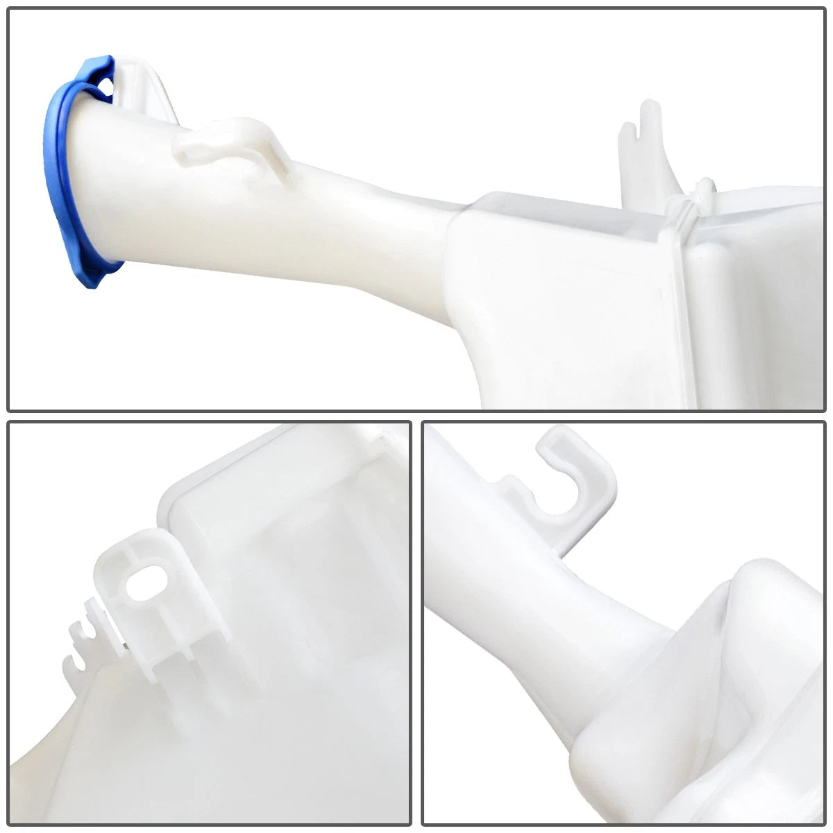 Washer Fluid Reservoir Tank Bottle w/ Cap & Pump for Kia Forte (2014–2016)