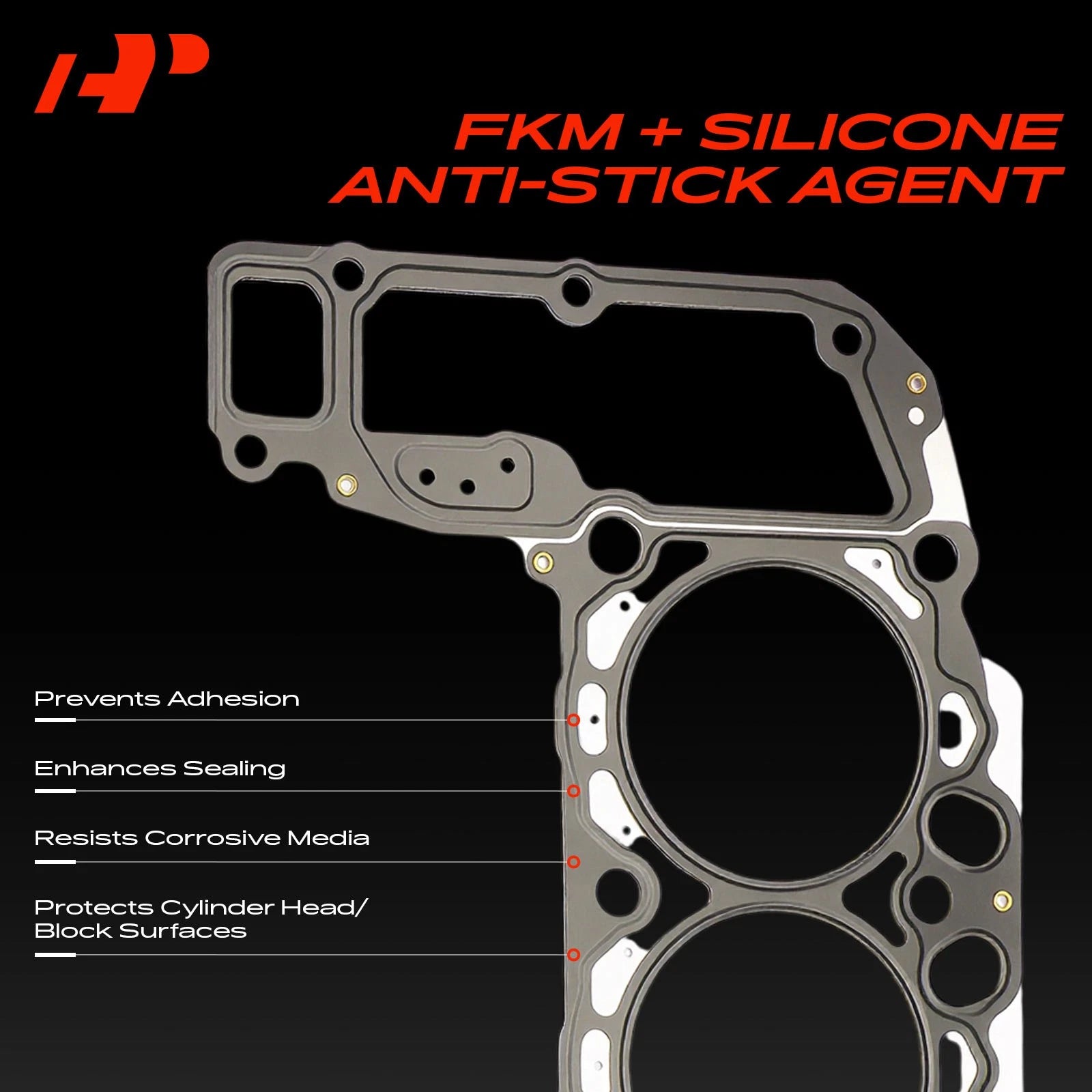 Engine Cylinder Head Gasket for Ram 1500, Dakota, Jeep (2011-2013)
