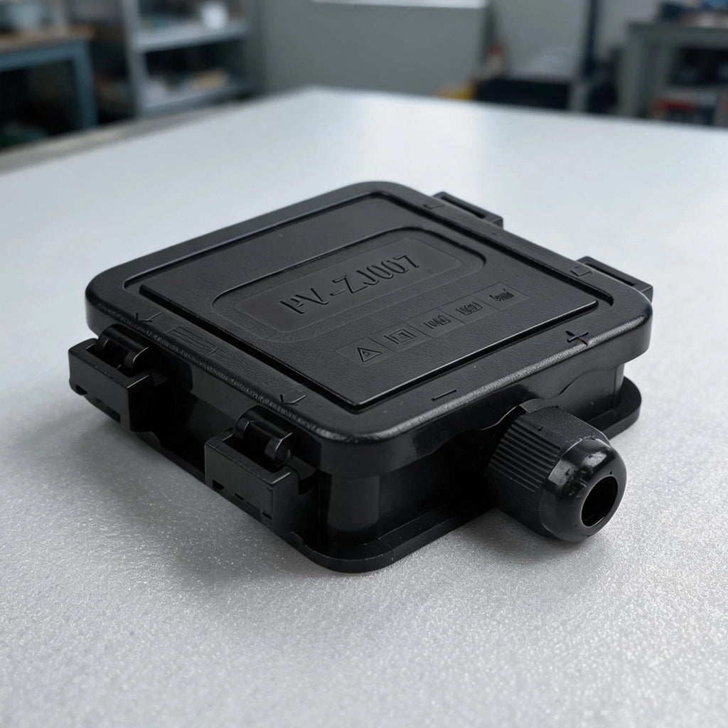 Junction Box for Solar Panel IP67 Photovoltaic Black Box