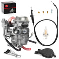 Carburetor, Throttle Cable & Fuel Filter for Arctic Cat 400 2x4/4x4 (2000–2005)